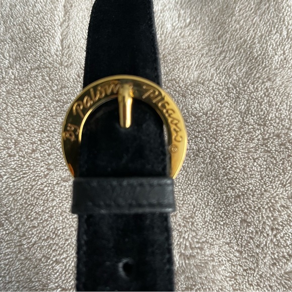 PALOMA PICASSO // suede crossbody black boho crossbody bag - Picture 8 of 8